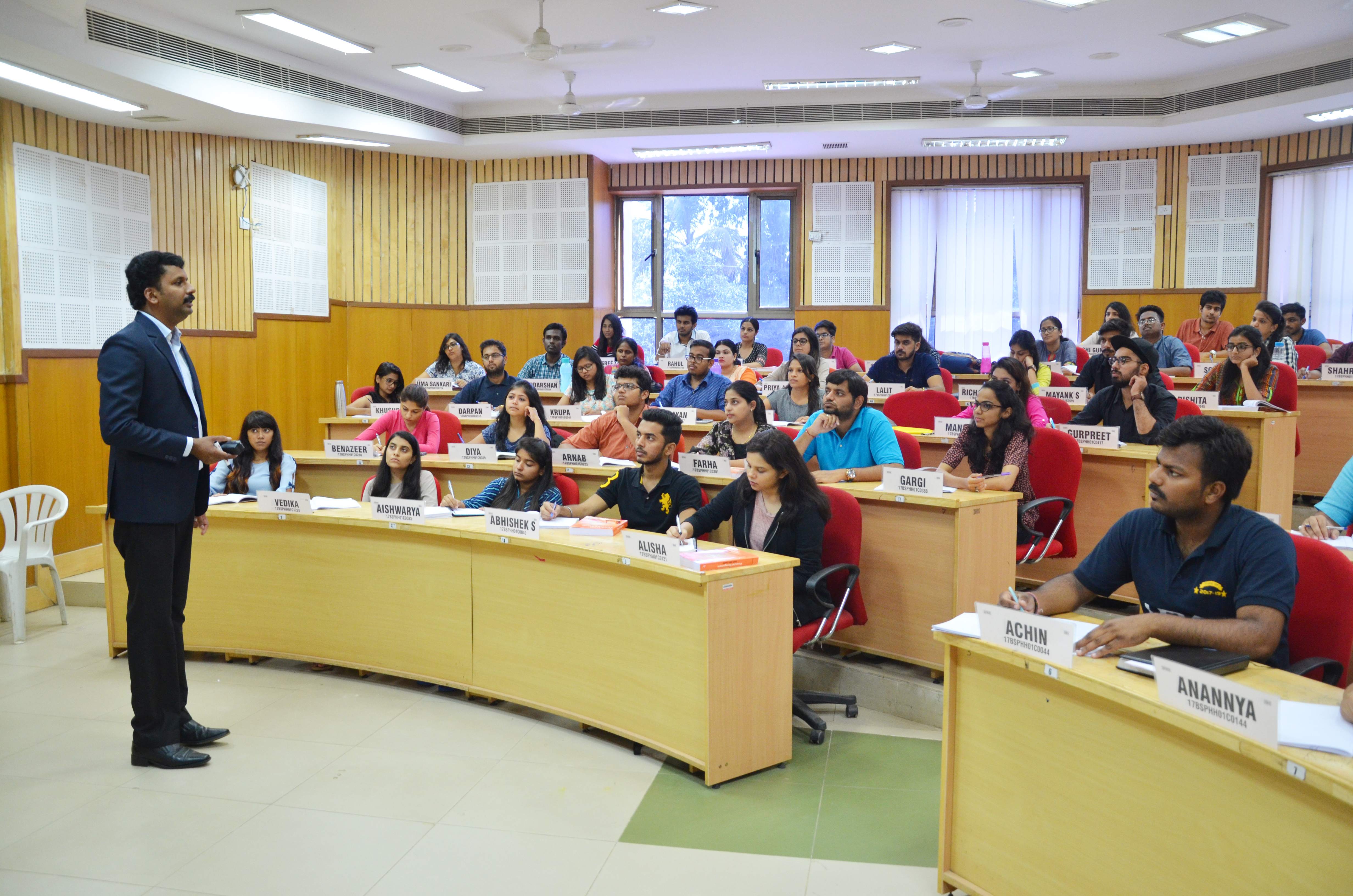 IBS students in classroom